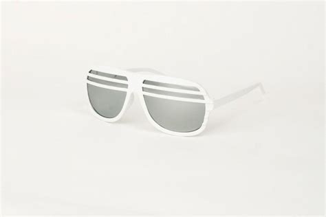 kanye white shutter shades.